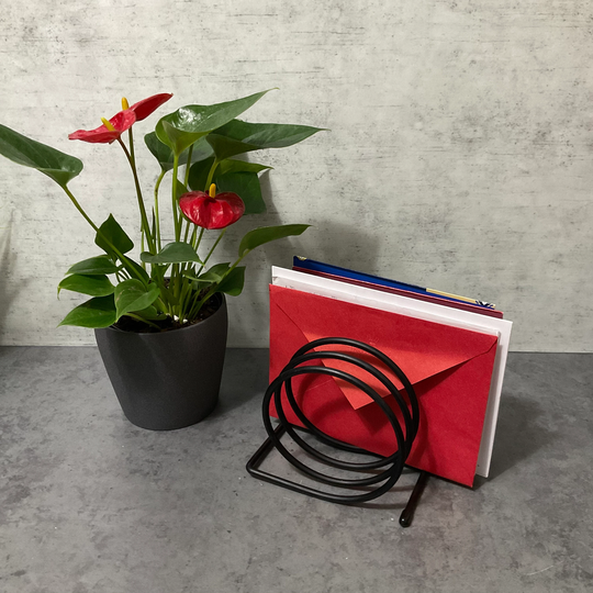 Large Black Spiral File Folder Organizer