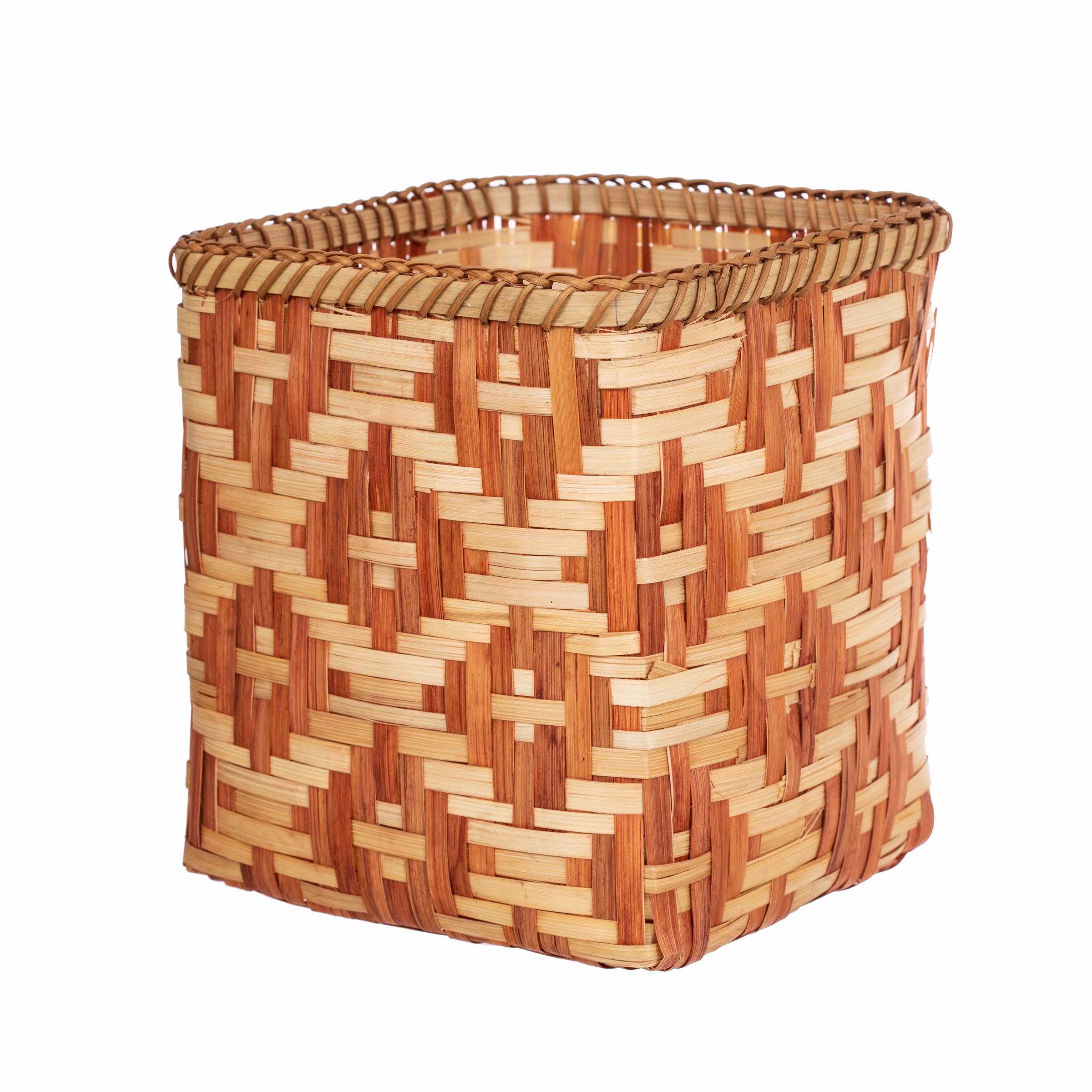 Boho, Woven Bamboo, Plant Pot Basket, Storage Basket