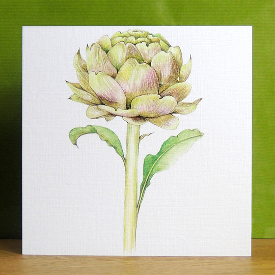 Artichoke Greetings Card