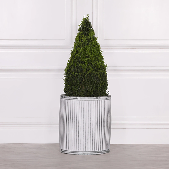 Round Dolly Tub Metal Planter | 3 Different Sizes