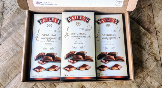 Baileys Chocolate Gift Box | Salted Caramel Or Milk Letterbox Alcohol Liqueur Selection Irish