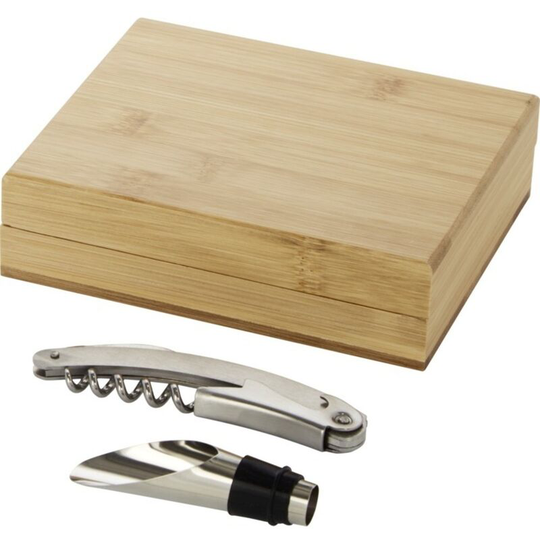 Seasons - Merlou Wine Set (One Size) (Silver) - Silver