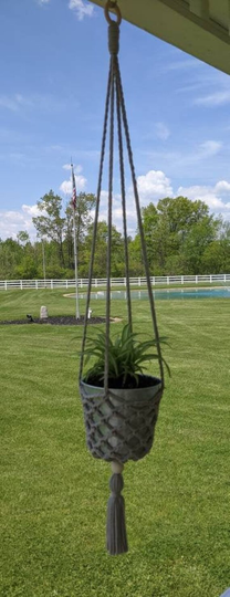 Marla Mesh Crochet Plant Hanger