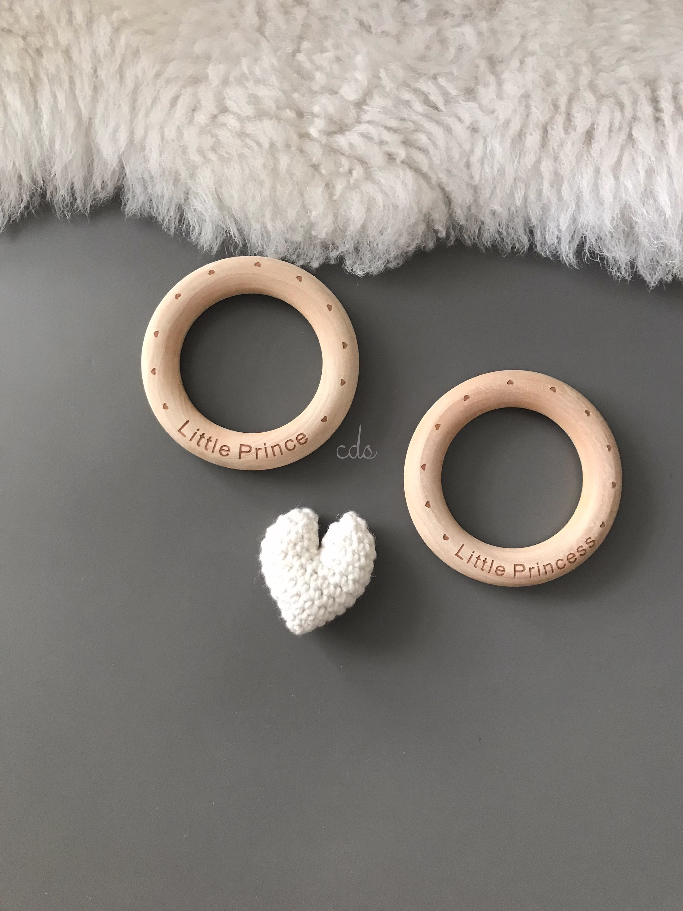 Organic Wooden Ring/ Engraved Natural/ Hoop/ Diy/ Bangle/ Little Princess/ Prince