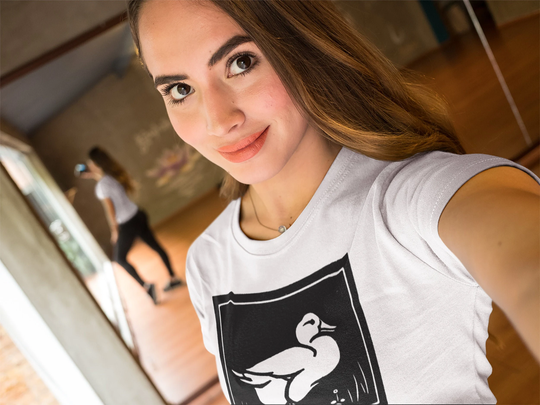 Duck | 1923 - Unisex Organic T-Shirt, Vintage Style Art T-Shirt