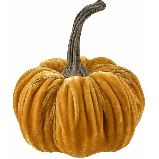 Monly - Seasonal Decorations Halloween Pumpkin Ornament Pumpkin Decoration Halloween Party Decoration (gold)