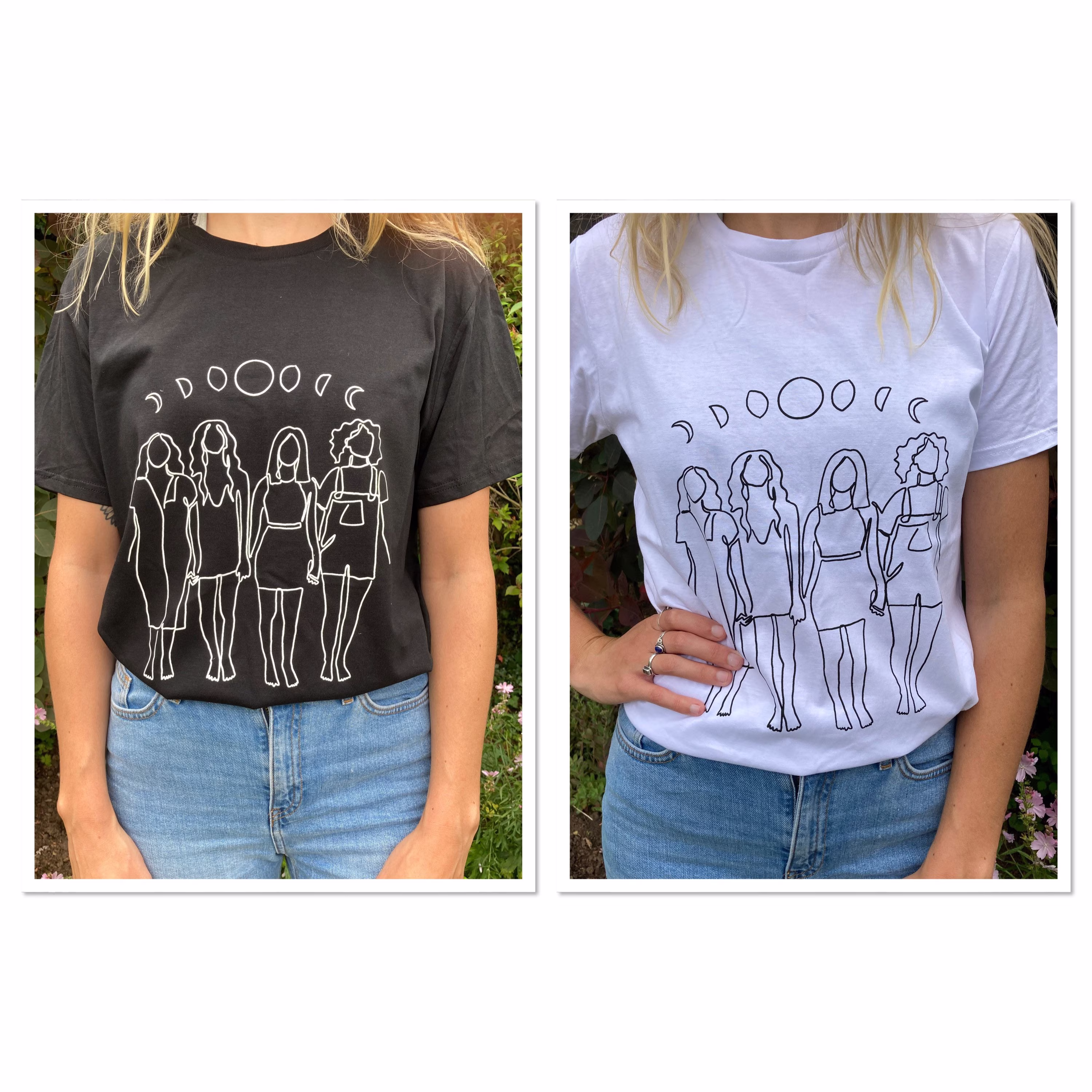 Children Of The Universe Tee - 100% Organic Cotton Illustrated T Shirt