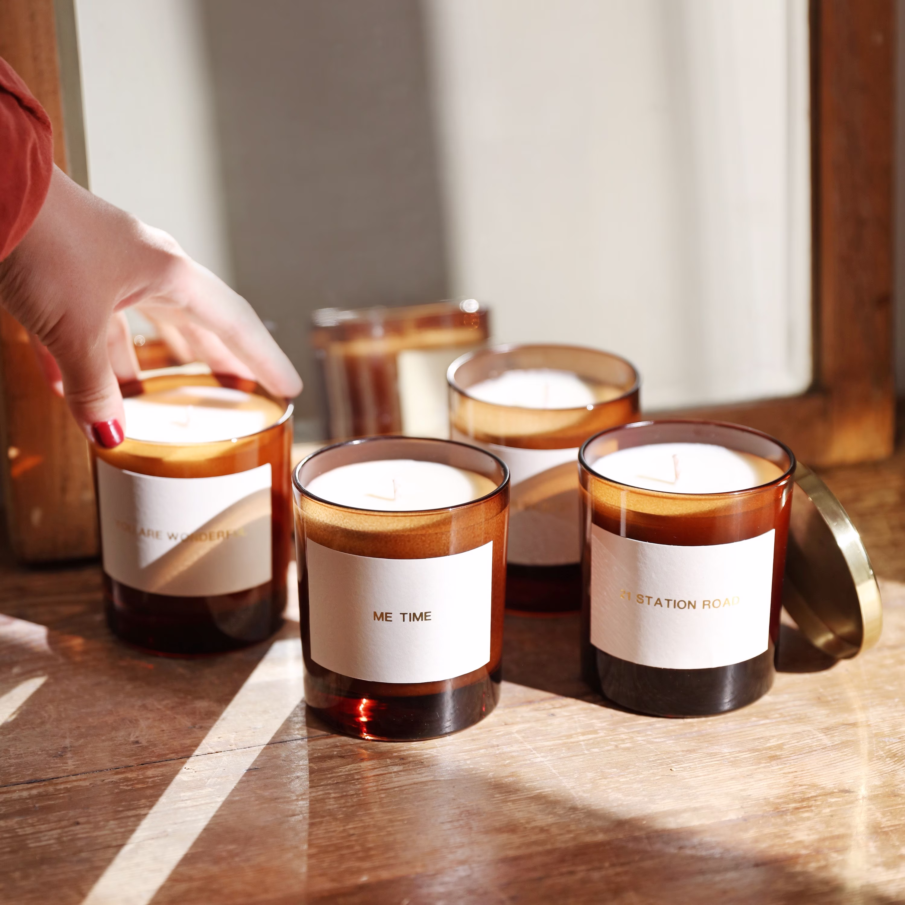 Personalised Lisa Angel Soy Candle