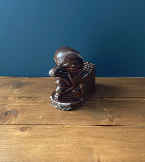 Antique Victorian Salt Glazed Stoneware "Mr Punch