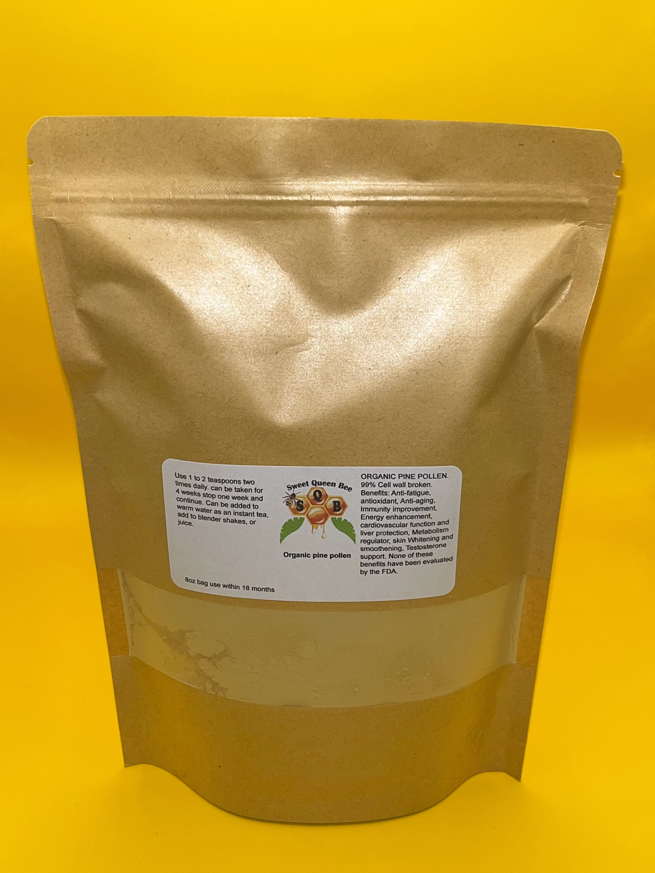 Organic Pine Pollen Powder