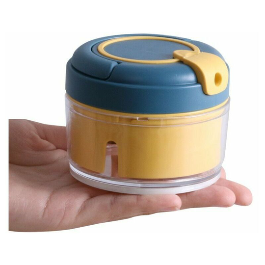 Qersta - Manual Garlic Cutter, Mini Vegetable Chopper, Meat and Onion Chopper Machine,