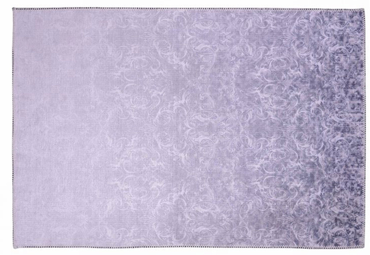 Modern Rug, Powder Purple Unique Geometric Design Shabby Chic, Rugs For Living Room, Bedroom, Dining Kitchen
