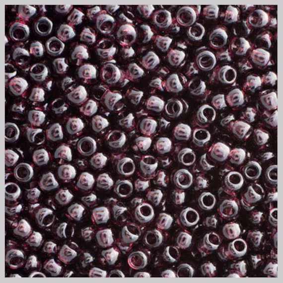 Toho Seed Beads Tr-11-6C Size 11/0 Transparent Amethyst 7.5 Grams Diy