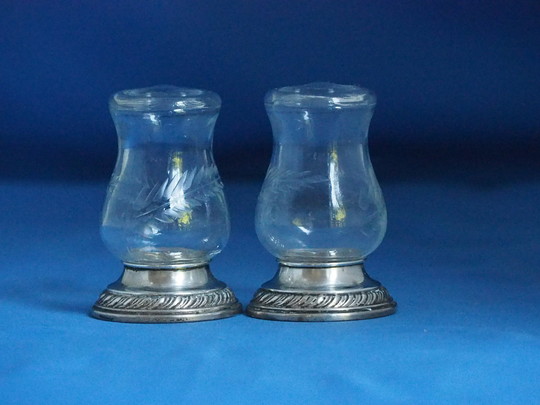 Vintage Gorham Silver Salt & Pepper Shakers