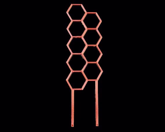 3D Printed Thin Plant Trellis