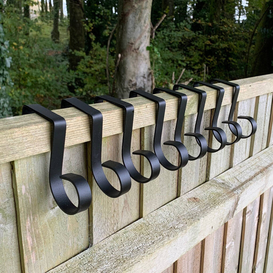 Bracket Fence Panel Hooks Twelve Pack
