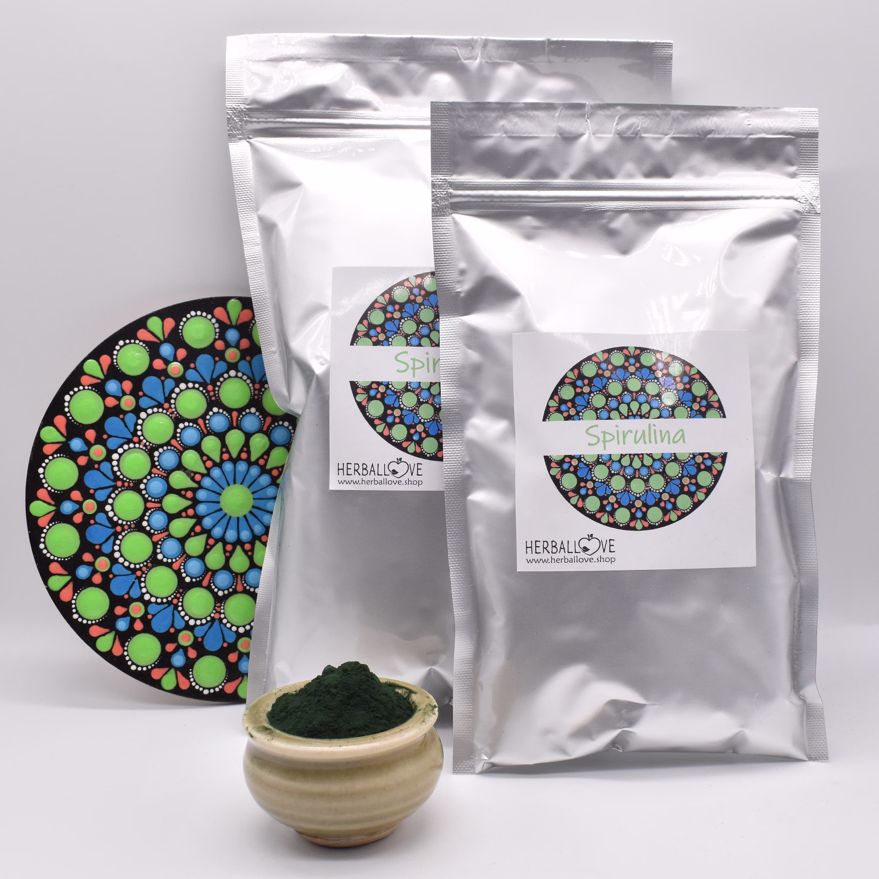 Spirulina Powder 350G Superfood 100% Pure Spirulina Premium Quality From Herballove
