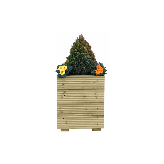 Ruby Uk - Treated Decking Planter Square 0.8m x 4 Boards High