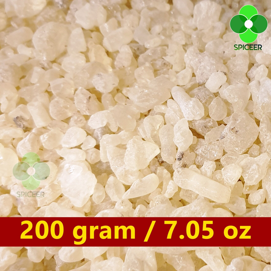 200Gram Sandarac Gum Resin Tears For Perfume Incense & Traditional Medicine Tetraclinis Articulata Sandarach | Not Powder سندروس سندرك