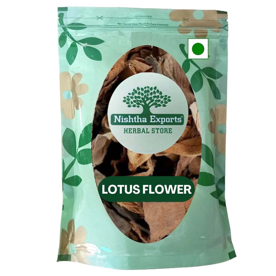 Kamal Phool Dry-Dried Lotus Flower-Raw Herbs-Dried -Jadi Booti-Single Herbs