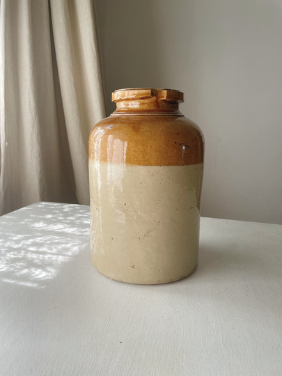Vintage Stoneware Rum Crock