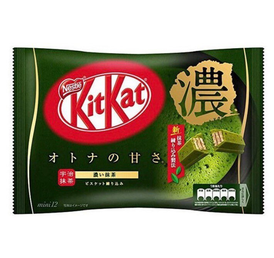 Japanese Kitkat Matcha Flavor 1 Full Bag | 11 Pieces