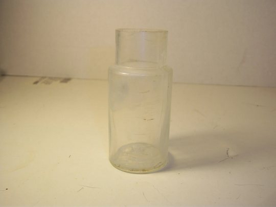 1890's Carlsbad Clear Medicine Bottle