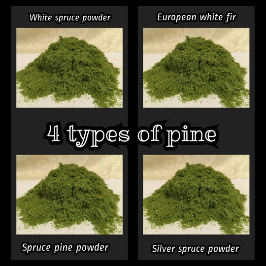 Pine Tea, 4 Types Od Pine, Bags X 20 Gram, Pine Powder, Tea, Infusion, Vitamin Boost