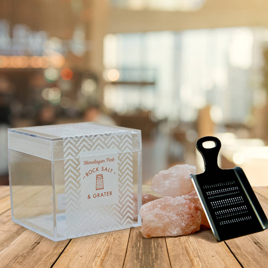 Himalayan Rock Salt And Mini Grater
