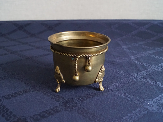 Vintage Brass Planter