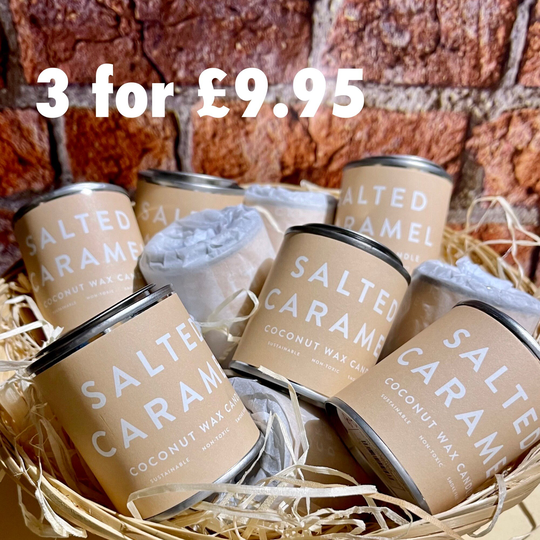 Salted Caramel Candle/3 For 9.95