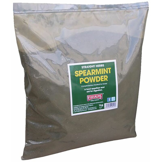 Equimins - Straight Herbs Spearmint Powder - 1 Kg Bag - 553