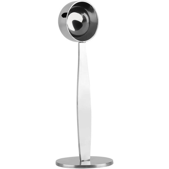 Coffee Scoop 2 In 1 Stainless Steel Coffee Tamper 15ml/0.5oz Measure And Powder Teaspoon 5.7*2*1.4inch