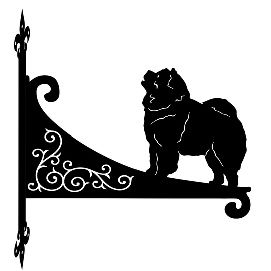 Chow Ornamental Scroll Hanging Bracket