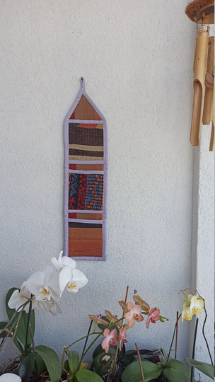 Organizer, Rug Wall Hanging, Boho Decor, Kilim Pocket, Bathroom Vintage Carpet Decor Macrome