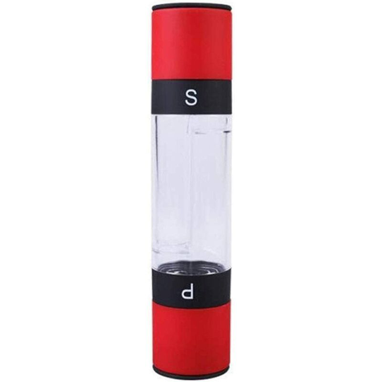 Readcly - 2 in 1 Salt and Pepper Grinder Stainless Steel Salt Grinder with Adjustable Ceramic Rotor Salt Mill and Pepper Mill Shaker Dual Mill Spice
