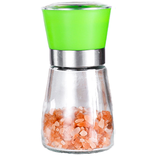 Fvbjd - Salt and Pepper Shakers Adjustable Coarseness Pepper Grinder Mill for Sea Salt Spice Stainless Steel green