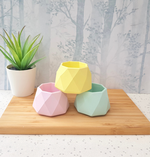 Concrete Pots | Desk Accessories