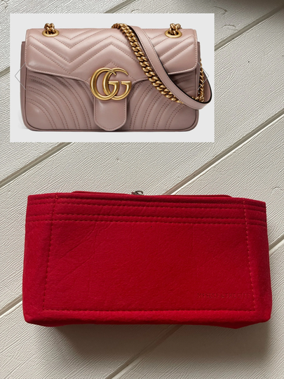 Bag Organizer Compatible For Small Gg Marmont Matelassé Shoulder Bag