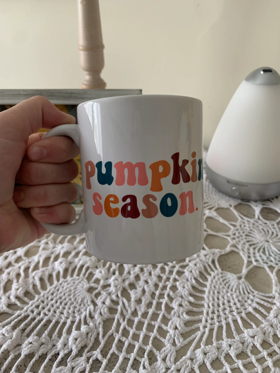 Groovy Pumpkin Season Mug | Groovy Coffee Fall