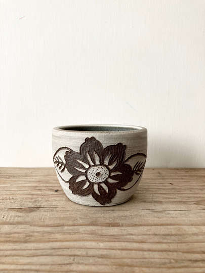Small Flower Ceramic Planter