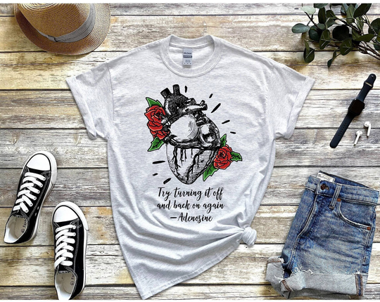 Cardiac Nurse Shirt, Cath Lab Adenosine Anatomy Nerd Anatomical Heart Tech, Ekg Tech Tshirt, Cardiology