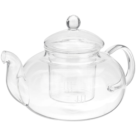 800ml Glass pot Coffeepot Heat Resistant w/ Glass Infuser