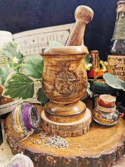 Pestle & Mortar Potion Making, Potions, Potion Ingredients, Kitchen Witch, Witch