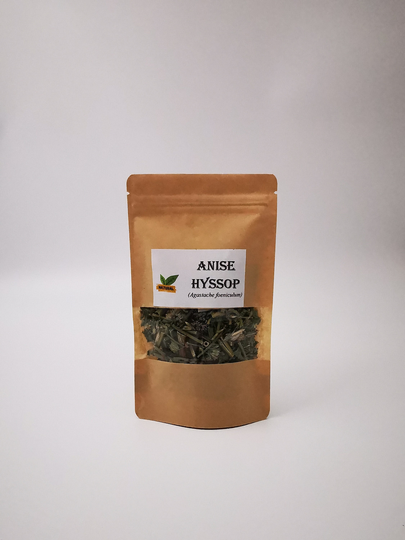 Organic Anise Hyssop Bulk 1lb To 2lbs | Herbal Tea - Dried Herb Licorice Mint Agastache Foeniculum