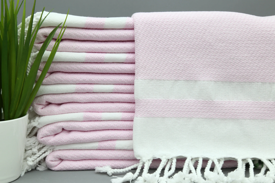 Turkish Towel-Powder Pink Towel-Beach Towel-Bulk Towel-Throw Towel-Bridemaid Towel-40"x67