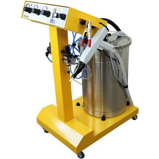 Electrostatic Powder Coating Machine - Yellow