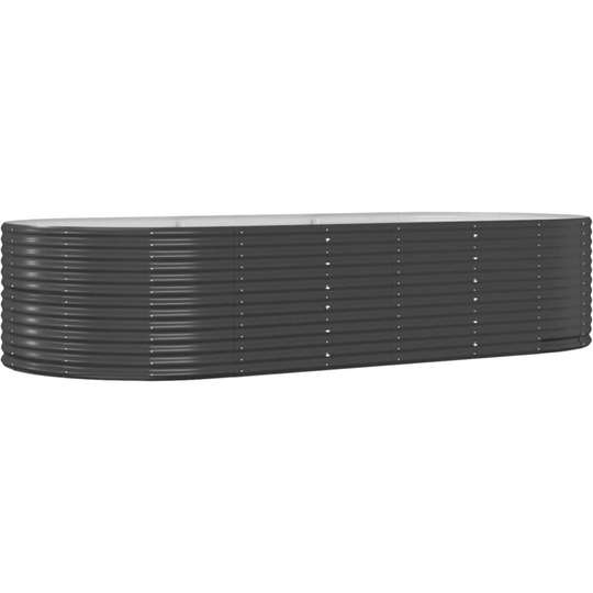 Vidaxl - Garden Planter Anthracite 291x140x68 cm Powder-coated Steel Anthracite