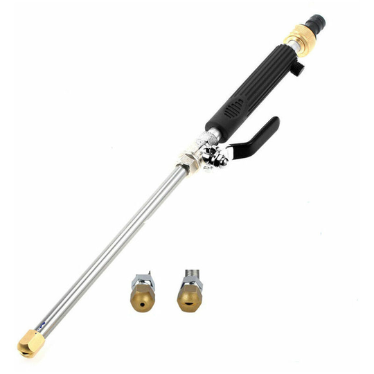 BR-Vie High Pressure Washer Hose Head with Detachable Flexible Shaft for Car Washing, Garden Plants, Window Watering