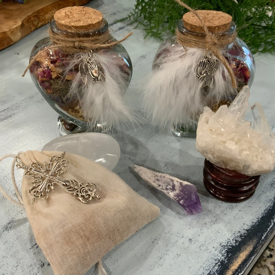 Grief/Loss Intention Bottle & Grief Bag